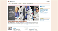 Desktop Screenshot of optimedical.com